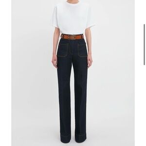 Victoria Beckham Dark Blue Jeans